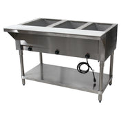 Advance Tabco HF-3E-240-X Hot Food Table Electric 47-1/8"W X 30-5/8"D X 34-3/8"H
