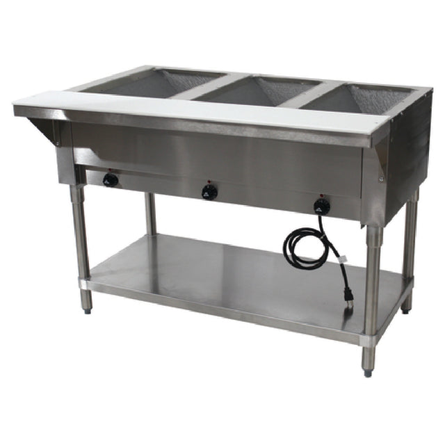 Advance Tabco HF-3E-240-X Hot Food Table Electric 47-1/8"W X 30-5/8"D X 34-3/8"H