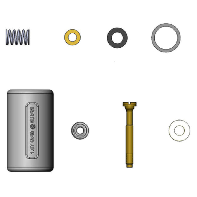 T&S Brass B-10K-J Parts Kit For B-0107-J Low-flow Spray Valve