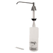 Franklin Machine Products 141-2005 Bradley Soap Dispenser 32 Oz. Plastic Container Mounts In Deck Up To 4" Thick