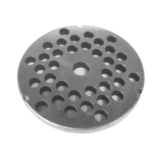 Uniworld Food Service Equipment 832GP3/8 Grinder Plate #323/8" Polished Steel