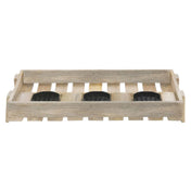 Hubert 40419 - Airpot Holder, Triple, 24" X 13-1/2" X 3-1/2"H