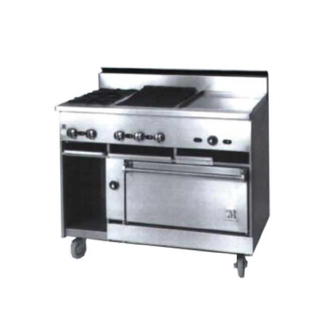 Jade Range JBR-2-24G-36C Bistro™ Restaurant Range Gas 36"