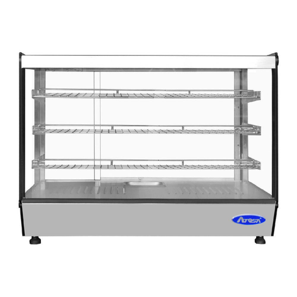 Atosa CHDS-71 Heated Display Case Countertop 35-3/8"W X 22-1/2"D X 26-5/8"H