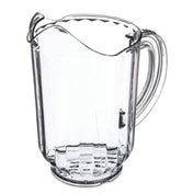 Stanton Trading WP60 - Water Pitcher, 60oz. Plastic, Clear