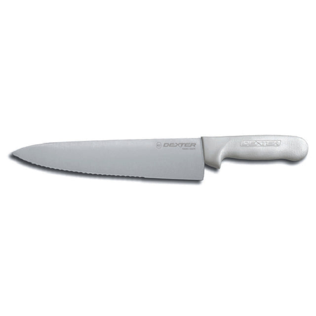 Dexter Russell 12453 Sani-Safe® (S145-10SC-PCP) Chef's/Cook's Knife 10" Scalloped Edge
