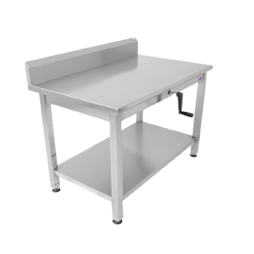 John Boos LT6R5-3072SSW-X ADA Work Table With Adjustable Height 72"W X 30"D