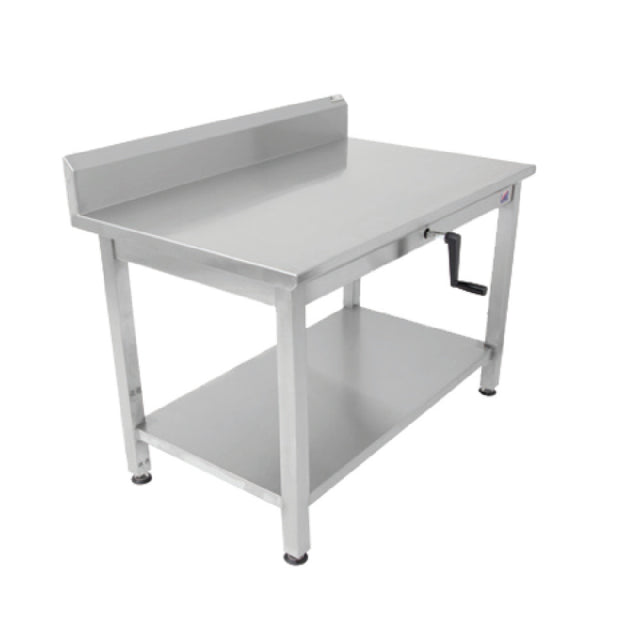 John Boos LT6R5-3072SSW ADA Work Table With Adjustable Height 72"W X 30"D