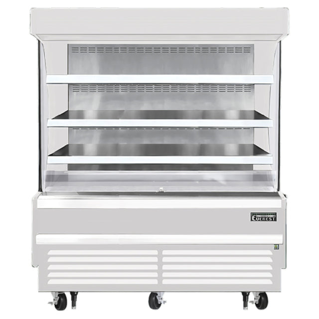 Everest Refrigeration EOMV-60-W-28-S Vertical Open Display Merchandiser 60"W X 28-3/8"D X 60-1/8"H