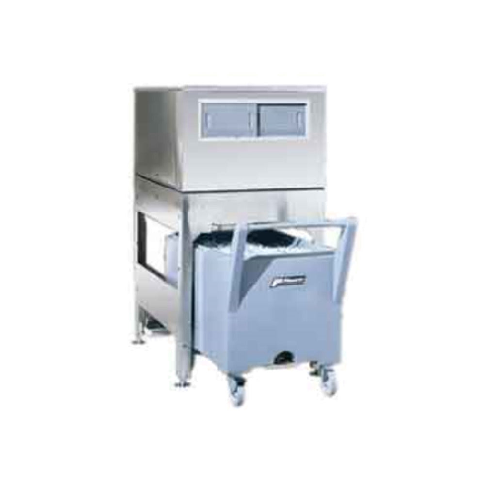 Follett ITS500NS-31 ITS Ice Storage And Transport System Elevated Gravity Dispense Bin With (1) SmartCART 240 Ice Cart