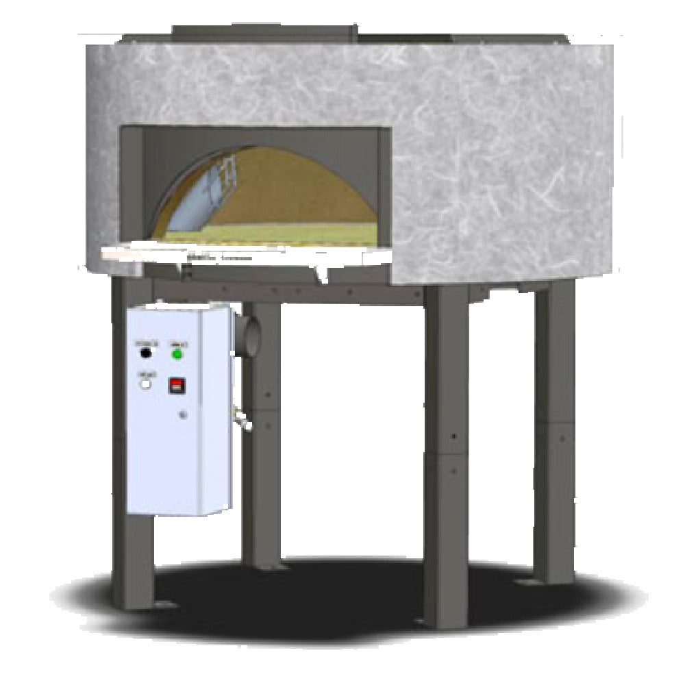 Beech Ovens RND1300FG Full Gas Oven With Radiant Flame Burners Standard Round Stone Hearth Baking Oven