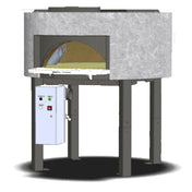 Beech Ovens RND1300FG Full Gas Oven With Radiant Flame Burners Standard Round Stone Hearth Baking Oven