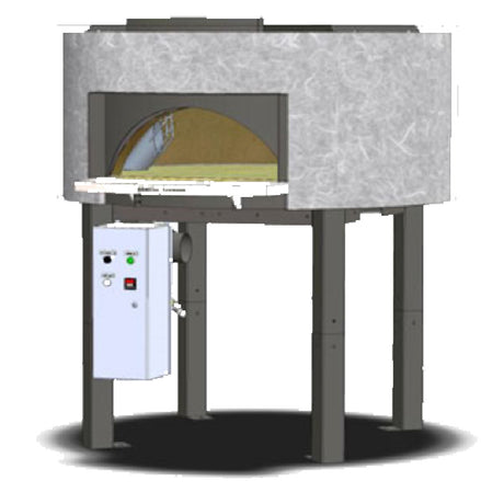 Beech Ovens RND1300FG Full Gas Oven With Radiant Flame Burners Standard Round Stone Hearth Baking Oven