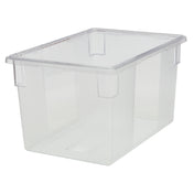 Rubbermaid FG330100CLR - Food/Tote Box, 21-1/2 Gallon, 26"L X 18"W X 15"D
