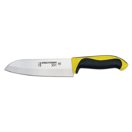 Dexter Russell S360-7Y-PCP Dexter® 360™ (36004Y) Santoku Knife 7" Stamped