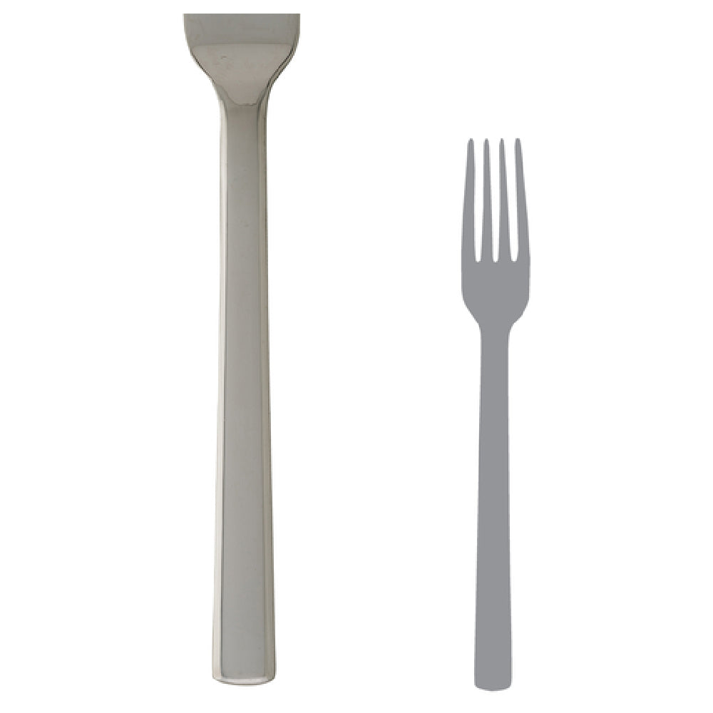 Steelite 5301S021 Table Fork 8" 18/10 Stainless Steel