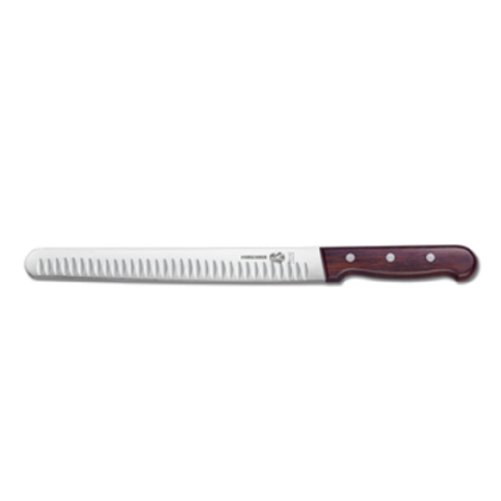 Victorinox 5.4220.25.RS Slicer Knife 10" Blade Granton Edge (hollowed Out Grooves On The Side Of Blade)