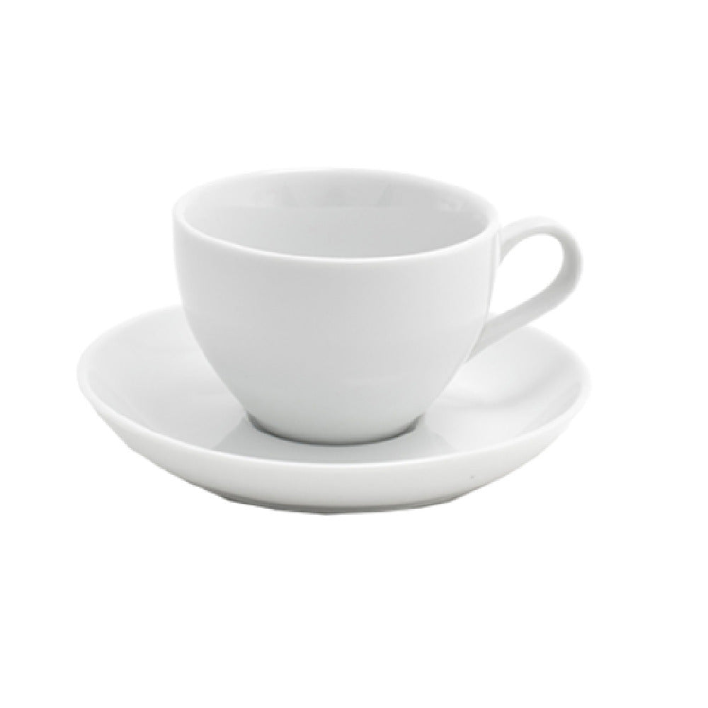 FOH DCS005WHP23 Seattle Cup And Saucer Set 6 Oz. 3-1/4" Dia. X 2-1/4" Cup