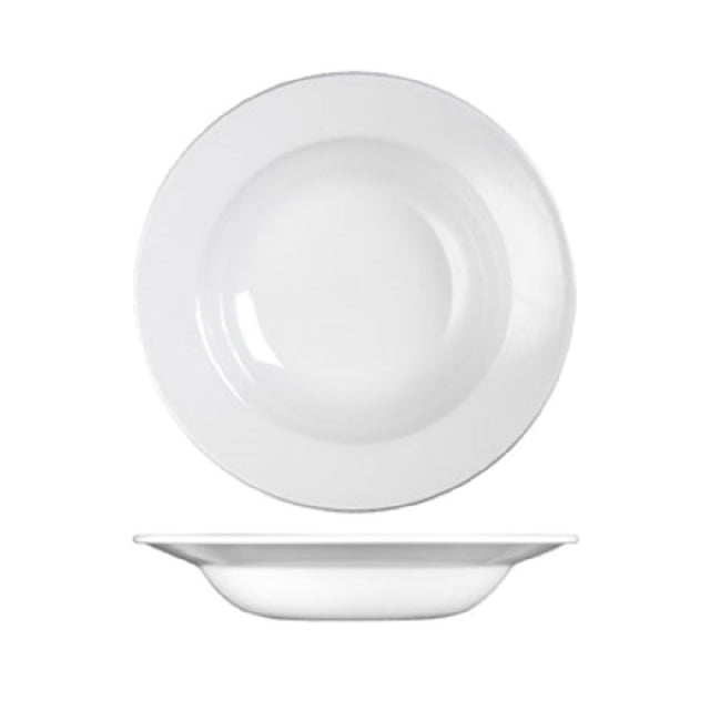 Churchill China WH VRSB1 Rimmed Soup Bowl 17-1/2 Oz. 9-3/4" Dia.