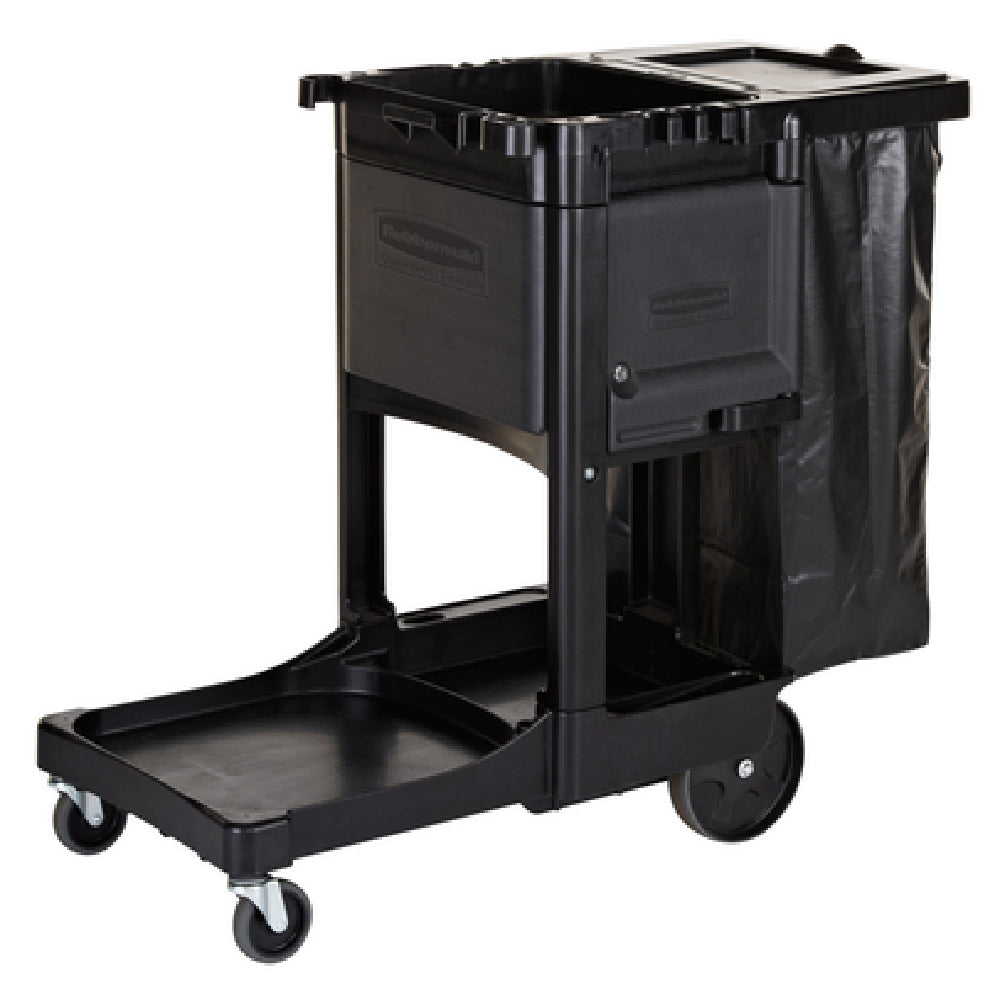 Rubbermaid 1861430 - Standard Executive Janitorial Cleaning Cart, 46"L X 21-3/4"W X 38-3/8"H