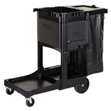 Rubbermaid 1861430 - Standard Executive Janitorial Cleaning Cart, 46"L X 21-3/4"W X 38-3/8"H