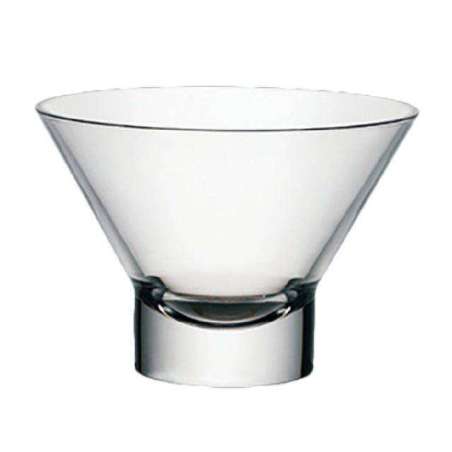 Steelite 4945Q421 Dessert Dish 13 Oz. (H 3-1/2" M 5-1/4" T 5-1/4" B 2-3/8") Clear