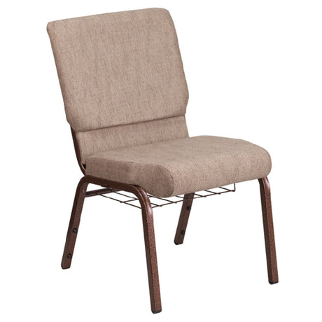 Flash Furniture FD-CH02185-CV-BGE1-BAS-GG Hercules Series Stacking Church Chair