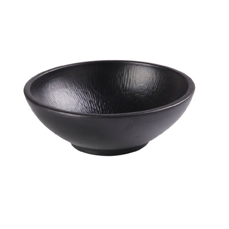 Yanco NB-807 Noble Black Salad Bowl 24oz. 7-1/8"Dia X 2-5/8"H