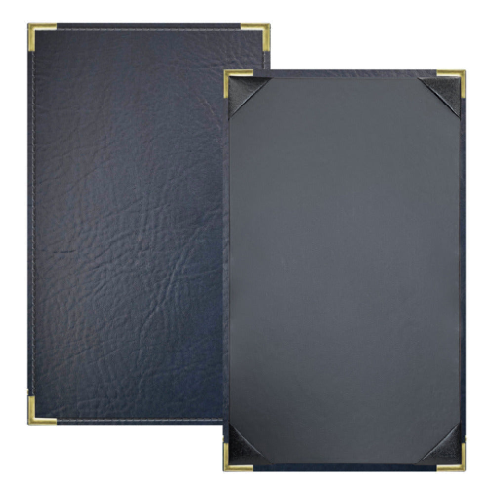 Risch HARST-1V 8.5X14 Harley Deluxe Padded Antibacterial/antimicrobial Faux-leather Menu Cover (specify Color)