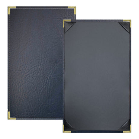 Risch HARST-1V 8.5X14 Harley Deluxe Padded Antibacterial/antimicrobial Faux-leather Menu Cover (specify Color)