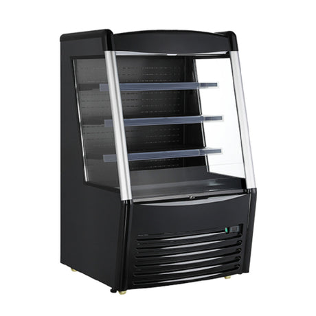 Omcan 47514 (RS-CN-0390) Refrigerated Open Merchandiser 36.2"W 13.77 Cu. Ft. Interior Capacity