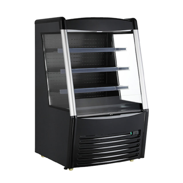 Omcan 47514 (RS-CN-0390) Refrigerated Open Merchandiser 36.2"W 13.77 Cu. Ft. Interior Capacity