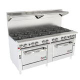 Venancio USA G722CO-72B_NAT - Genesis Series Restaurant Range, Gas, 72"W