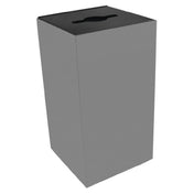 Hubert 22535 - Recycling Squared™ Container, 28 Gallon, 15" X 15" X 28"H