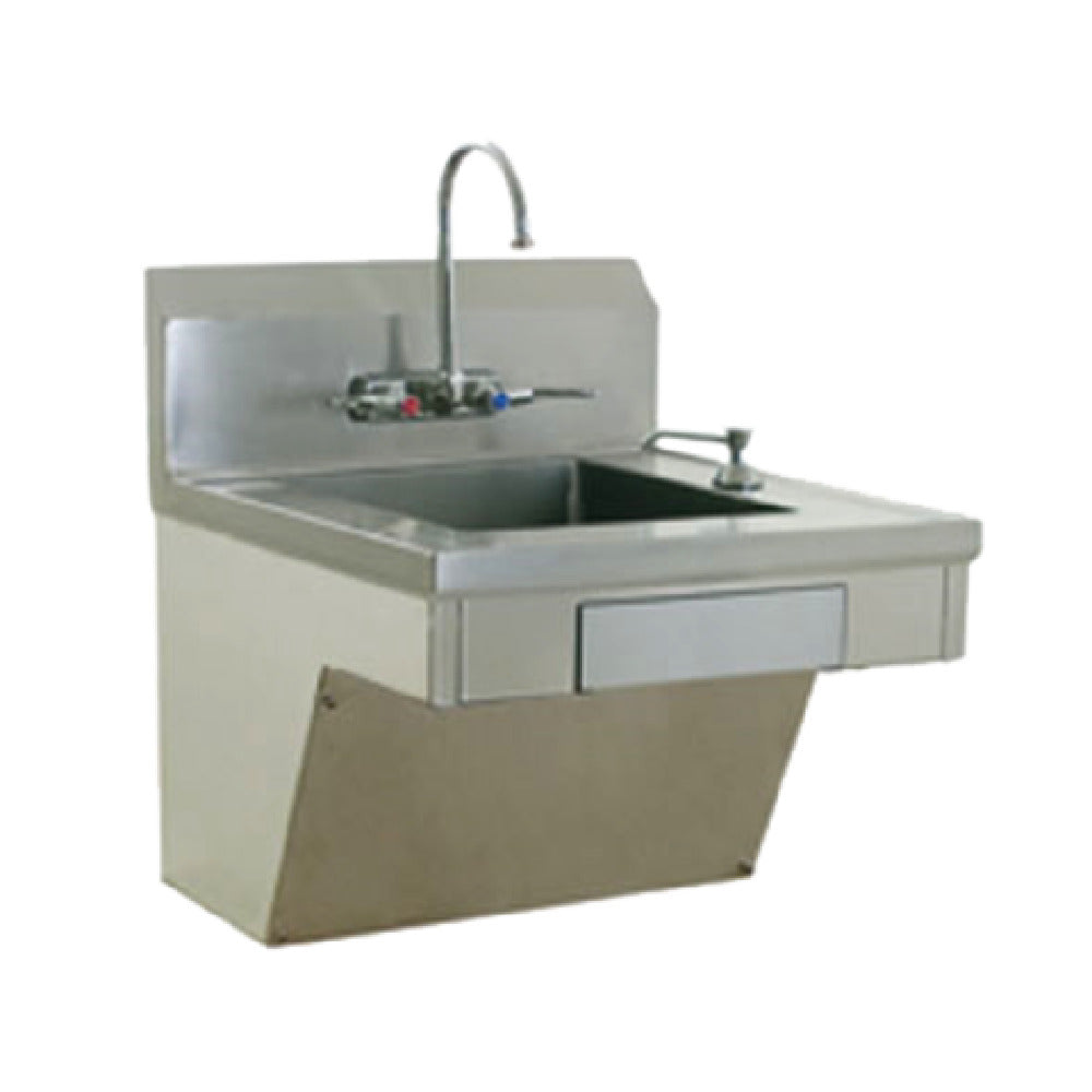 Eagle HSAP-14-ADA-FW-X Hand Sink Wall Mount 14" Wide X 16" Front-to-back X 5" Deep Bowl