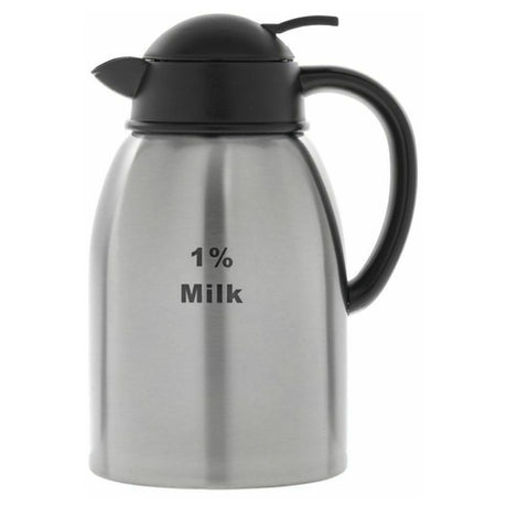 Hubert 25593 - Decanter, 1-7/8 Liter, 5-1/2" Dia. X 10"H