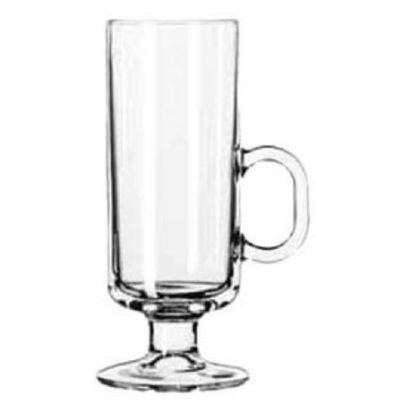 Libbey 5292 Irish Coffee Mug 8 Oz. With Handle (H 6-3/8" T 2-3/8" B 2-3/4" D 3-5/8") (24 Each Per Case)