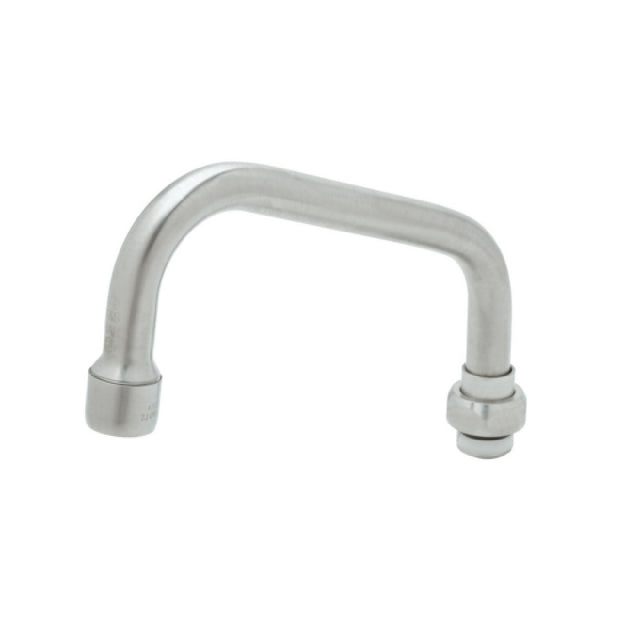 T&S Brass S059X-A22 EverSteel 6" Stainless Steel Swing Nozzle With 2.2 GPM Stainless Steel Aerator