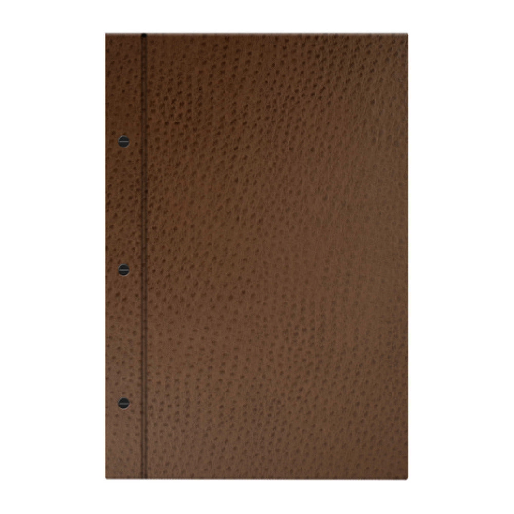 Risch CMBFF-CH 8.5X14 Chesterfield Ostrich Texture Faux-leather Chicago Menu Board (specify Color)