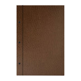 Risch CMBFF-CH 8.5X14 Chesterfield Ostrich Texture Faux-leather Chicago Menu Board (specify Color)