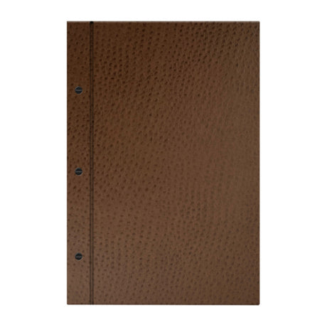 Risch CMBFF-CH 8.5X14 Chesterfield Ostrich Texture Faux-leather Chicago Menu Board (specify Color)