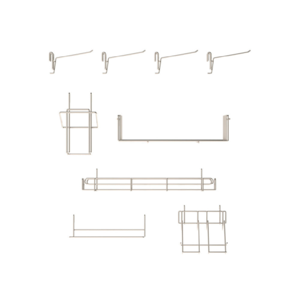 Metro SWA-PIZZA-SS - SmartWall Life Accessory Kit For Pizza Prep, NSF (see Spec Sheet For Components) (ships In One Box)