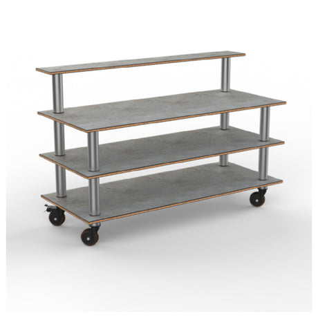 Steelite MGCMLB13GSXH - Modular Classic Plus Grey Slate Brushed Stainless S, 71.0" X 29.5" X 47.0"