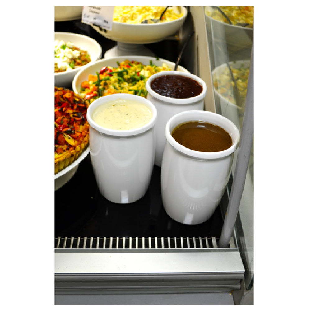 Bauscher Hepp T5571 - Dressing Pot, 1 Qt., 4-1/4" Dia. X 6-1/2"H