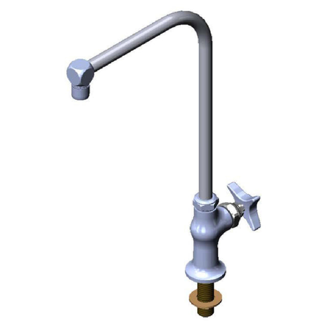 T&S Brass B-0318-02 Faucet B-0318 Modified 4-arm Handle & Red Index