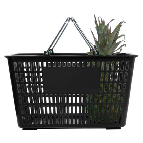 Hubert 39960 - Shopping Basket, 30 Liter, 18-3/4" X 13-3/8" X 10-3/8"H