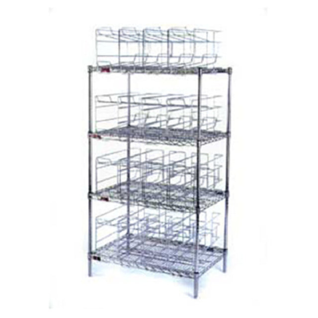 Eagle CRC4-X Can Rack Storage System 4-tier 36"W X 26-1/2"D X 83-7/8"H