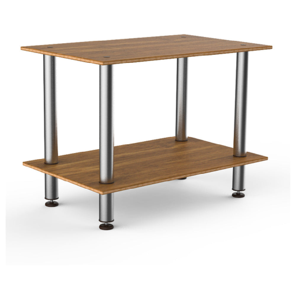 Steelite MGCMDX02BSXF Mogogo Buffet Solutions Modular Serving Table 2-tier 47" X 29-1/2" X 35"H