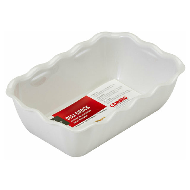 Cambro DC5148 Deli Crock 2.2 Qt. 10-5/16" X 6-13/16"