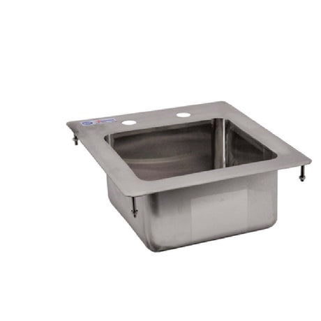 Omcan 39778 (39778) Drop-In Sink One Compartment 9" Wide X 9" Front-to-back X 5" Deep